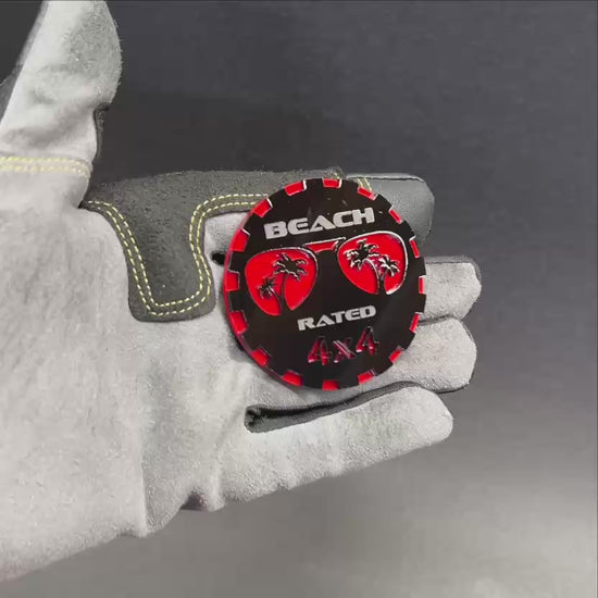 beach 4x4 emblem on ford f150 truck performance summer look