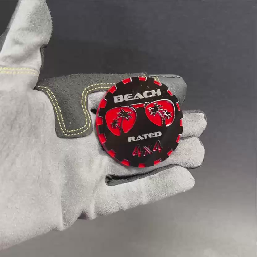 beach 4x4 emblem on ford f150 truck performance summer look