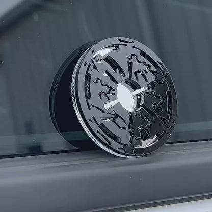 futuristic empire symbol car badge jeep offroad truck