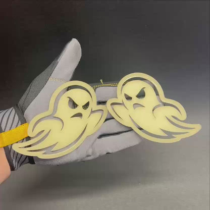 GHOST GLOW in DARK  Car Badge Fender Emblem Exterior Decal One Layer