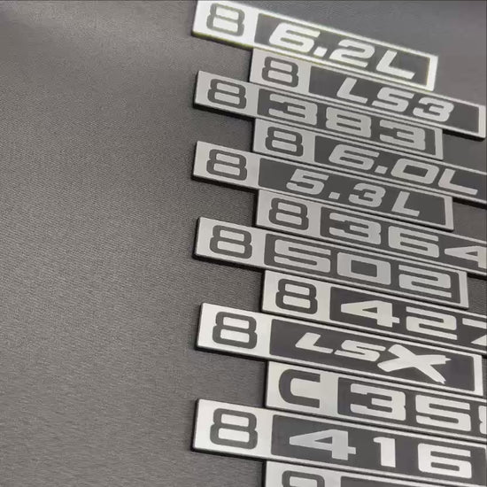 silver billet style car badge fender emblem for Chevy C10 truck exterior trim 1967-1972.