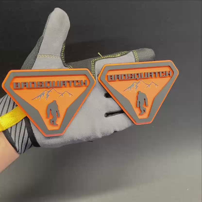 Sasquatch inspired BadSquatch badge for adventure trucks