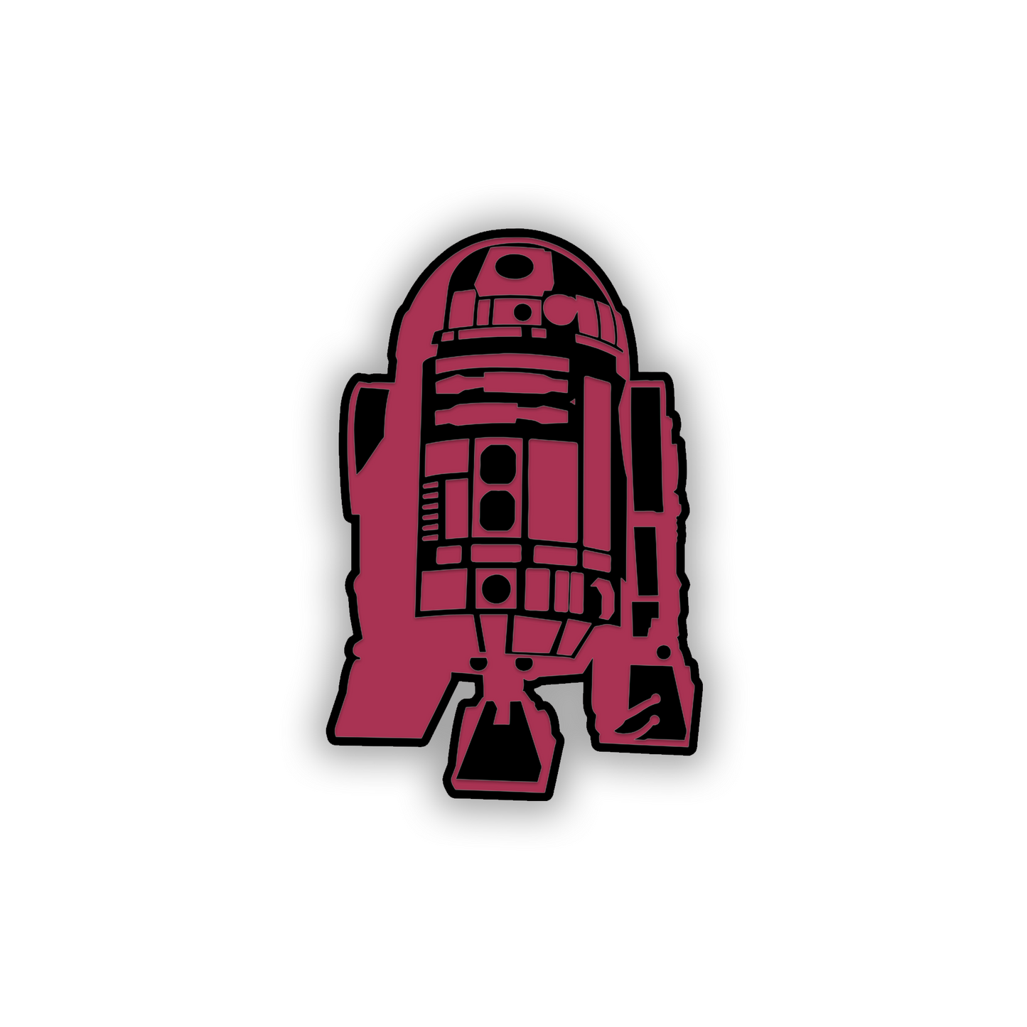 R2-D2 droid car badge fender emblem for vehicle exterior decoration
