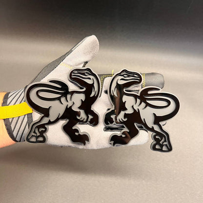 Raptor car side emblem custom badge for vehicle exterior decoration