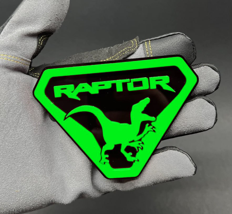 offroad badge on Jeep Wrangler Ford Bronco custom vehicle