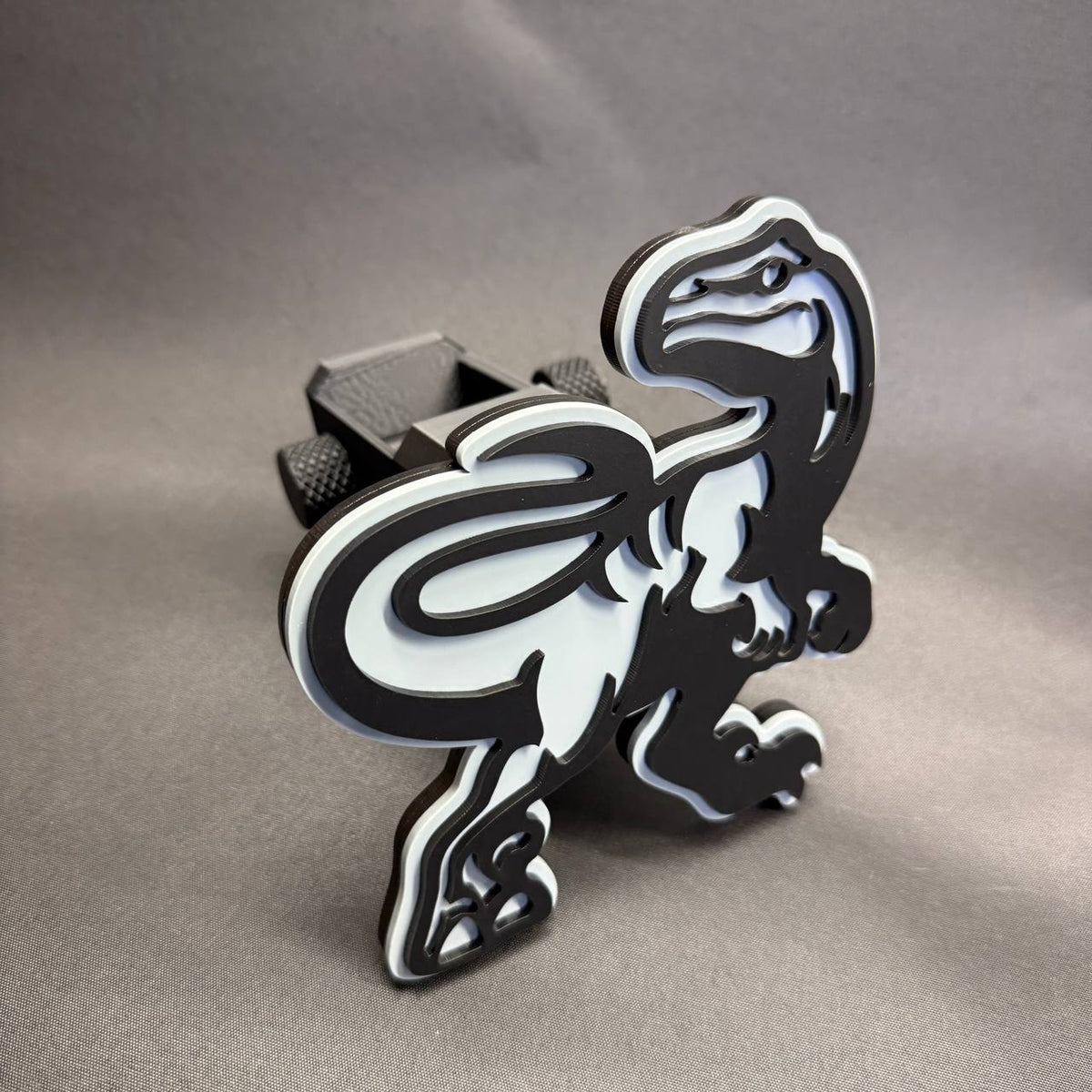Raptor tow hitch plug cover for Ford F-150 pickup truck accessory