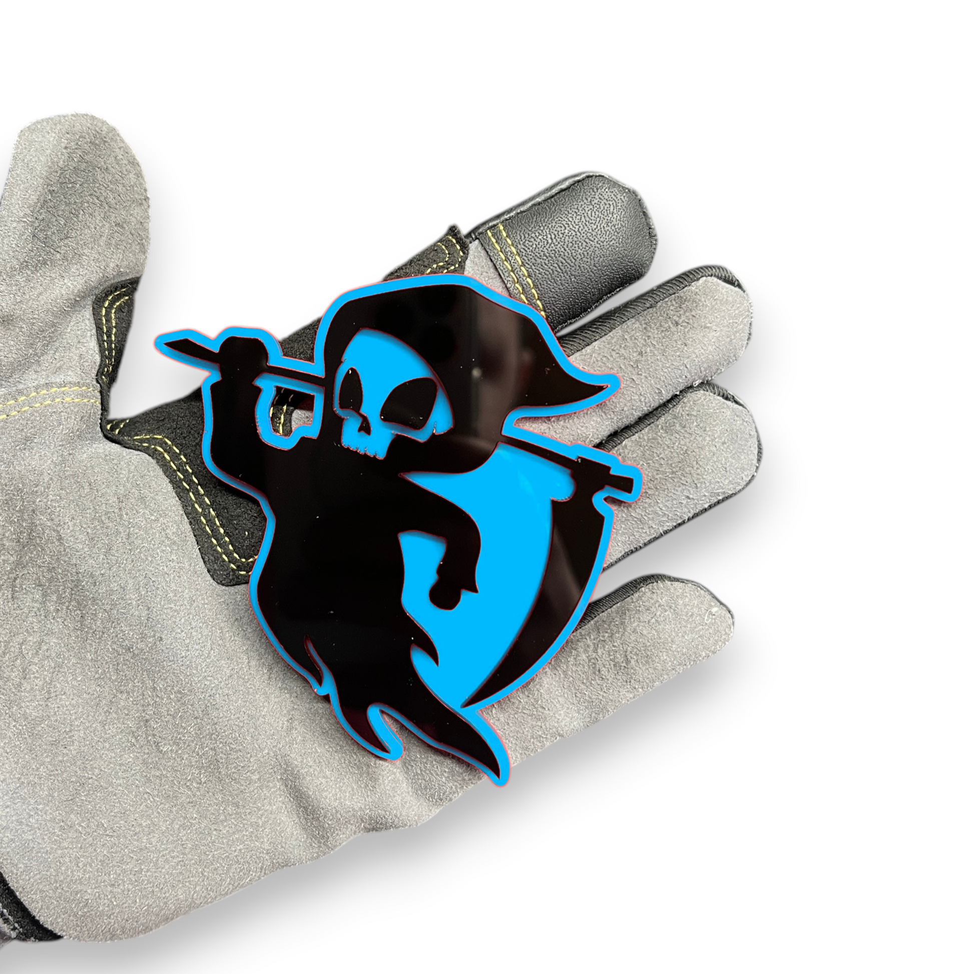 Chevy Silverado ghost skull emblem install