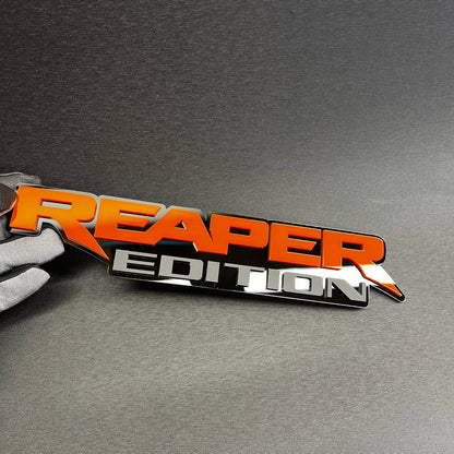 Custom Reaper Edition truck badge fender emblem for exterior styling