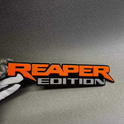 Custom Reaper Edition truck badge fender emblem