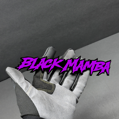 Custom Black Mamba muscle car badge for Hellcat style hood, fender, or tailgate decal placement