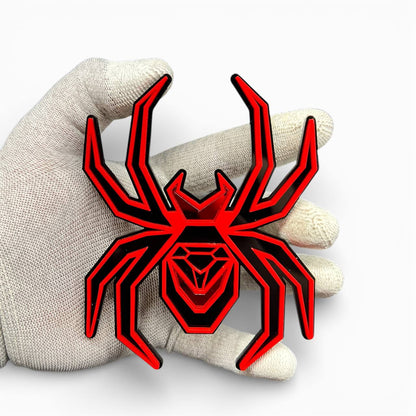 Spider Black Widow Car Badge Custom Acrylic 3D car Emblem Sport Off-road 4x4 Truck