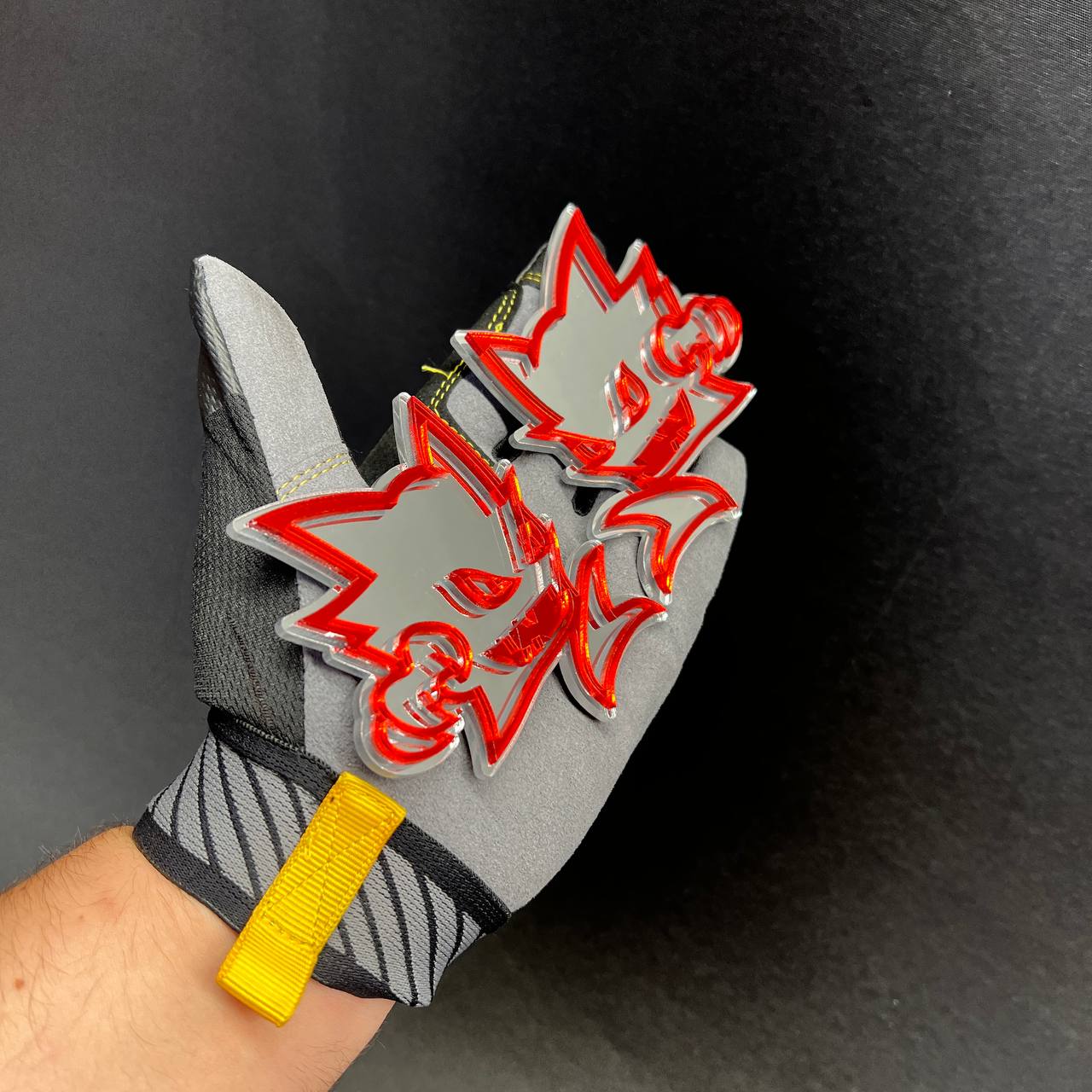 Custom HELLKITTY cat badge for car door fender or tailgate