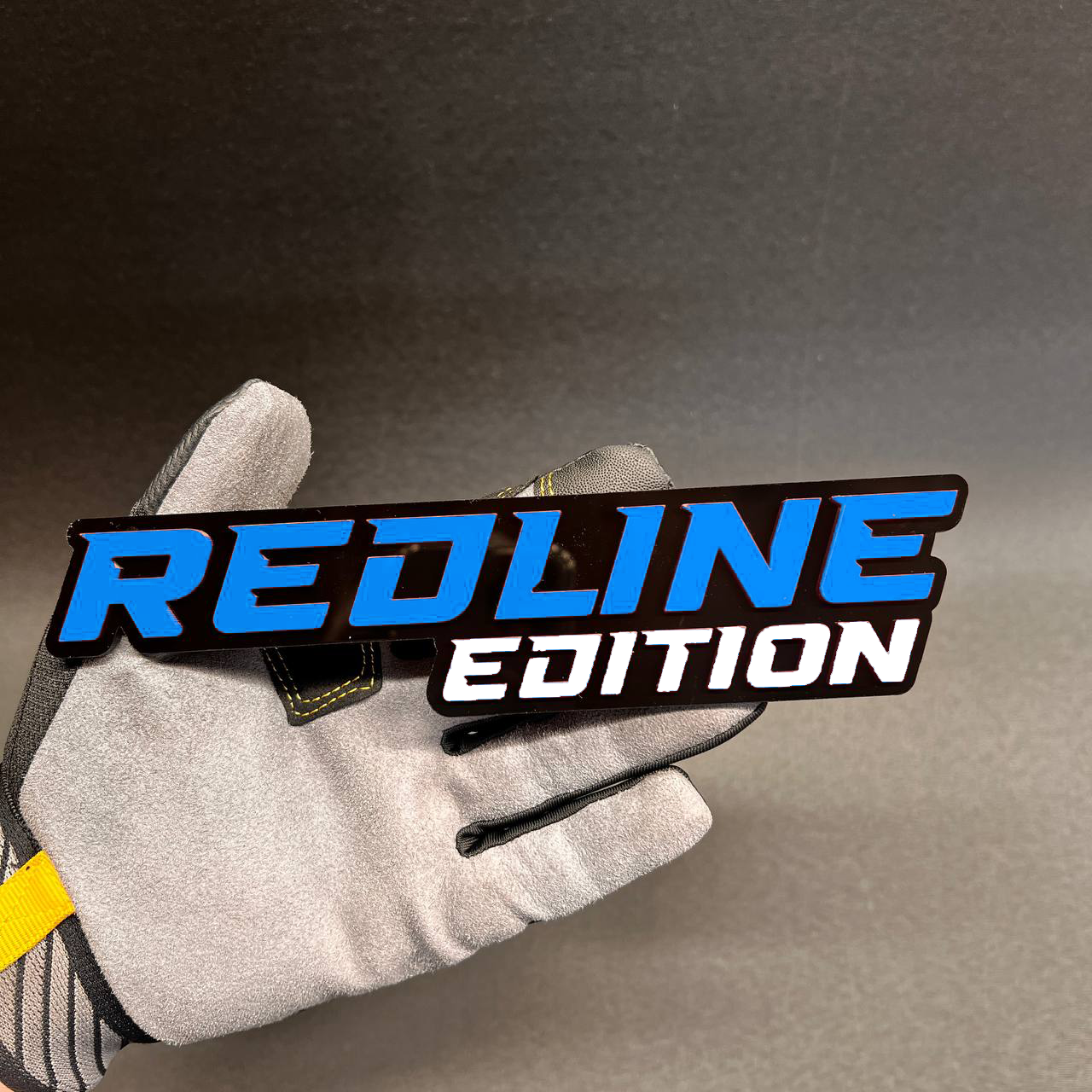 Car Badge REDLINE EDITION Fender Emblem Engine  Decal Hood Truck Fits