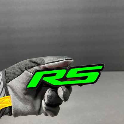 RS custom car emblem compatible with Audi RS6