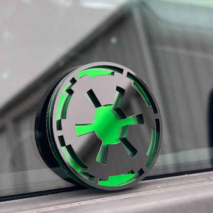 galactic republic green emblem jeep tailgate offroad badge