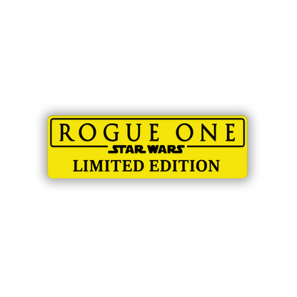 Sci-fi-inspired Rogue Limited Edition badge for cars and trucks