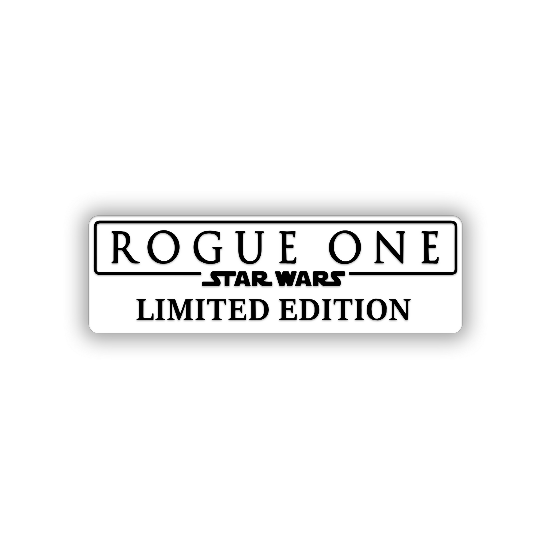 Rogue Limited Edition car exterior decal and decorative emblem