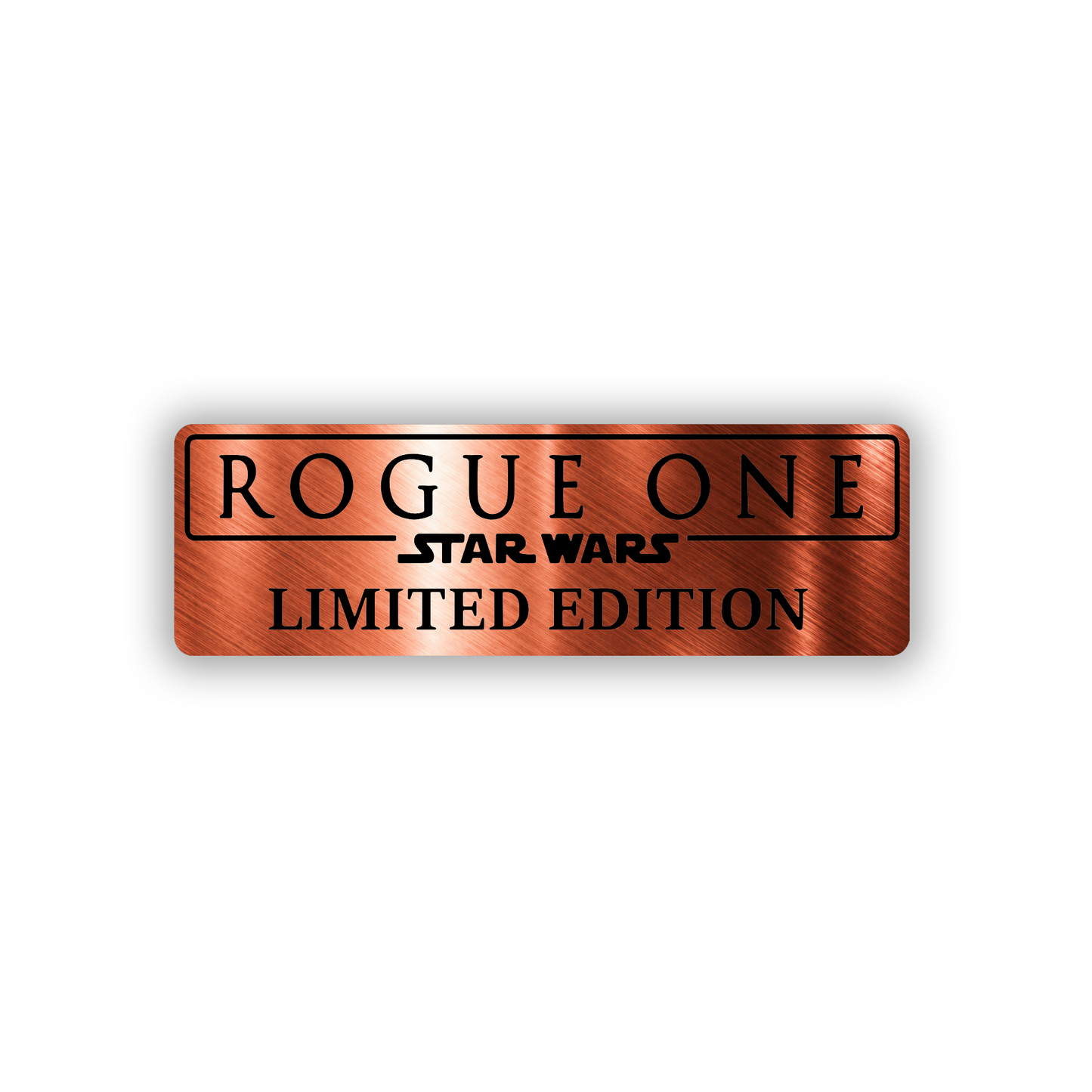 Black and silver Rogue Limited Edition car accessory emblem