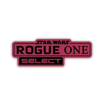 Rogue One Select collectible-style badge for cars and trucks