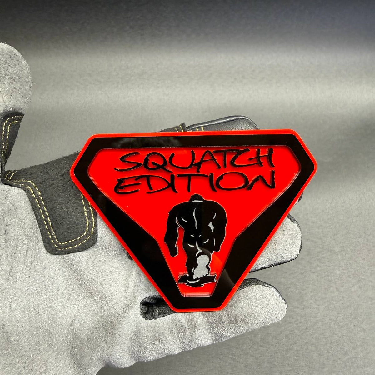 Sasquatch Bigfoot Edition custom car emblem for Ford Bronco fender
