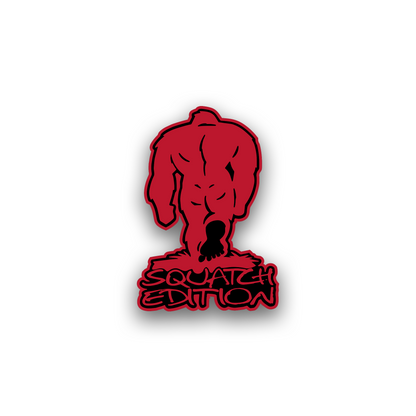 Bigfoot Sasquatch Edition car badge for truck and SUV fender customization