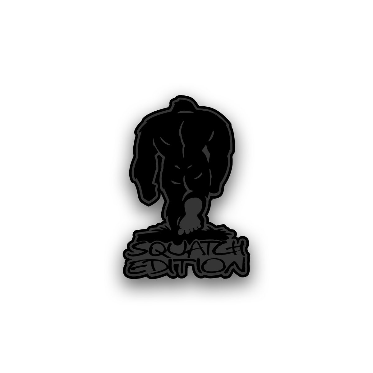 Sasquatch Edition engraved car emblem for SUV truck and 4x4 customization