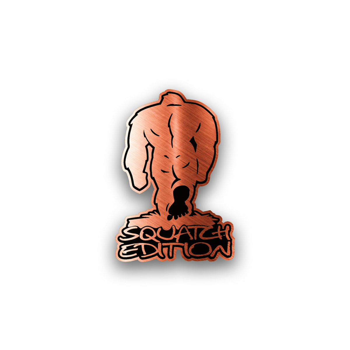 Bigfoot Sasquatch off-road vehicle badge for custom exterior styling