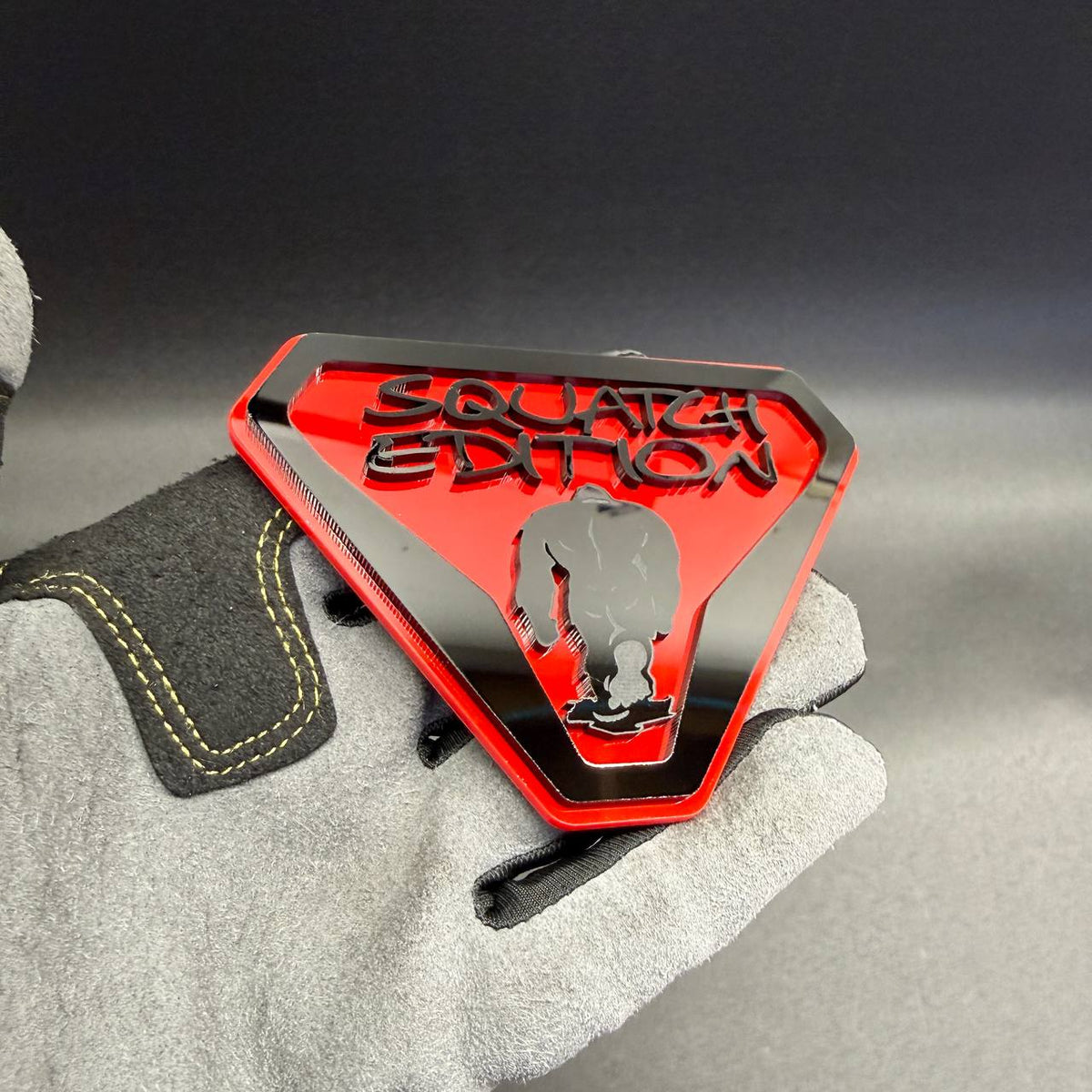 Sasquatch Edition Bronco Sport custom side fender badge emblem