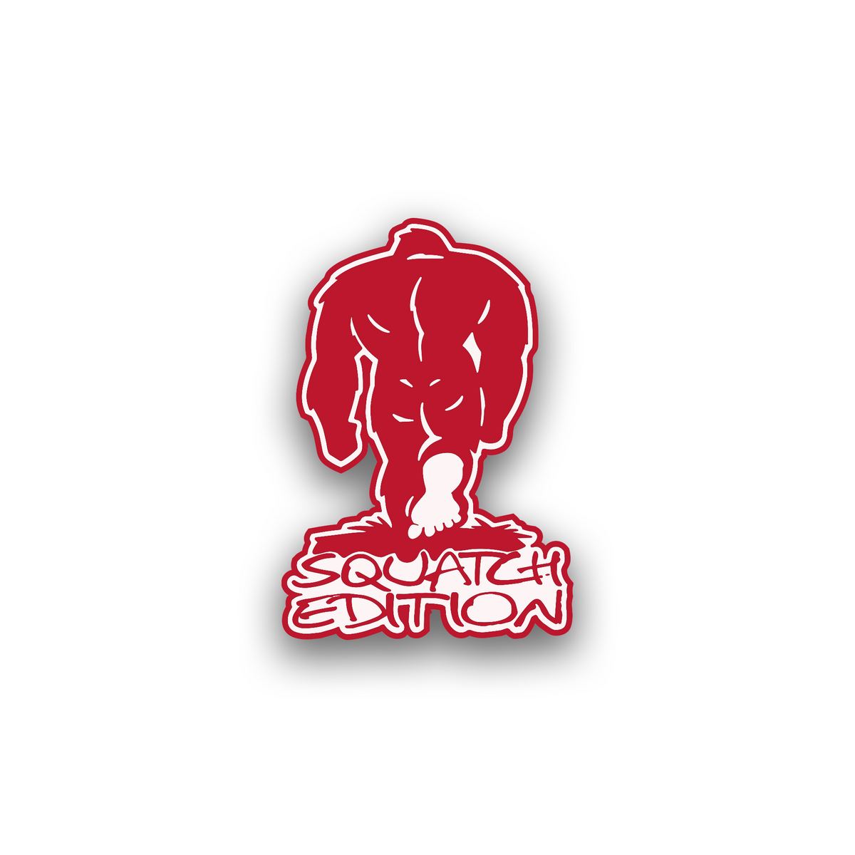 Sasquatch Edition SUV fender badge for custom off-road vehicle styling