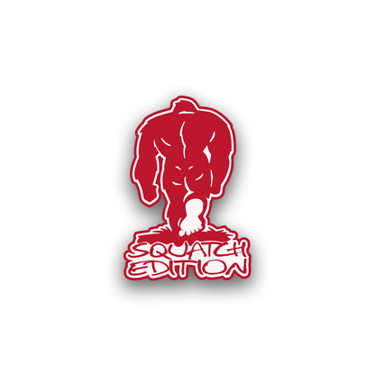 Sasquatch Edition SUV fender badge for custom off-road vehicle styling