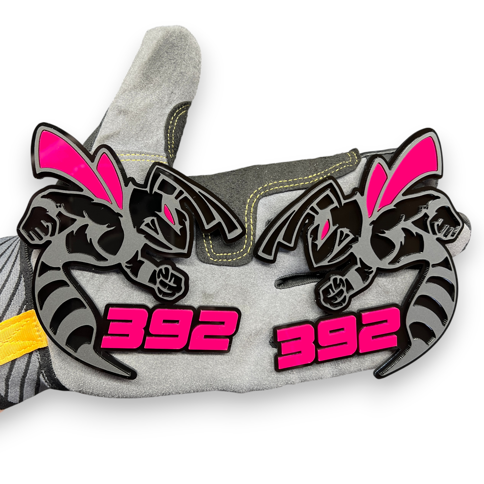 392 Bee style badge emblem for Dodge Charger, Challenger, RAM, Jeep, and custom vehicle builds