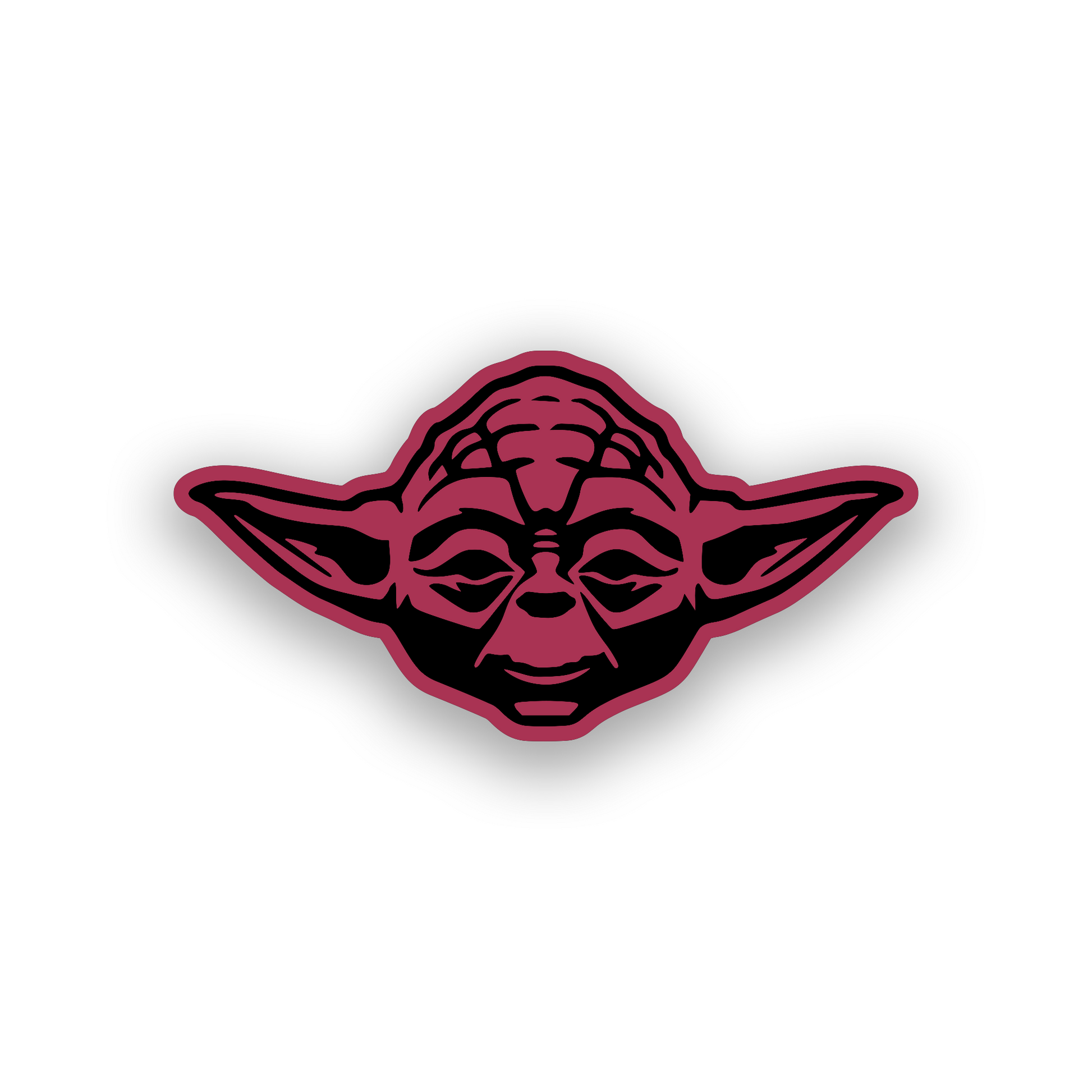 Galactic inspired car emblem badge for custom vehicle styling