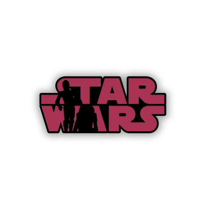Laser engraved space movie car badge for fender or tailgate