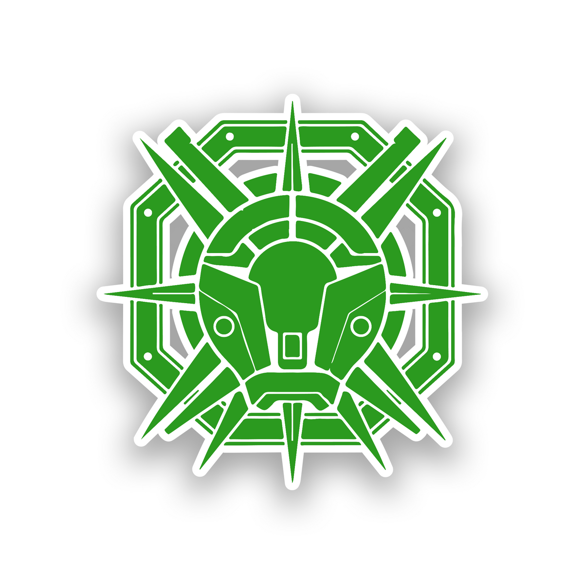 Custom Star Wars inspired car emblem with detailed futuristic automotive artwork