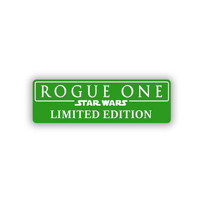 Custom engraved Rogue Limited Edition automotive exterior badge