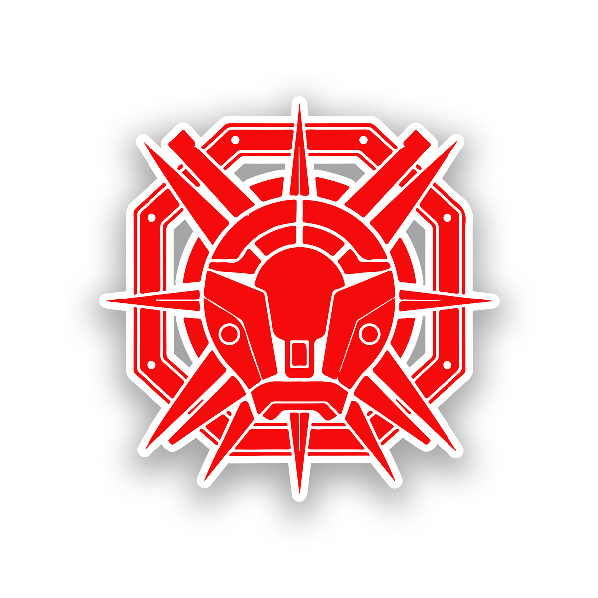 Laser engraved galactic car badge for custom vehicle exterior styling