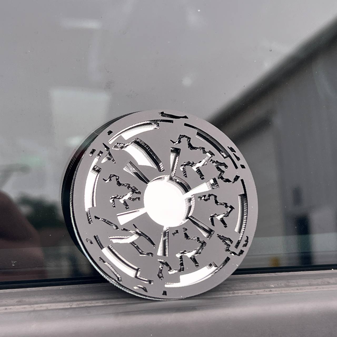 acrylic empire star badge jeep hood decal offroad style