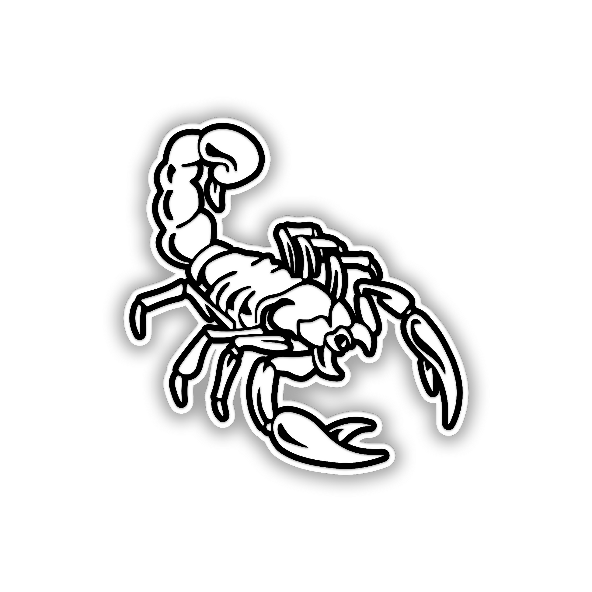 Scorpion exterior car emblem for custom vehicle body decoration