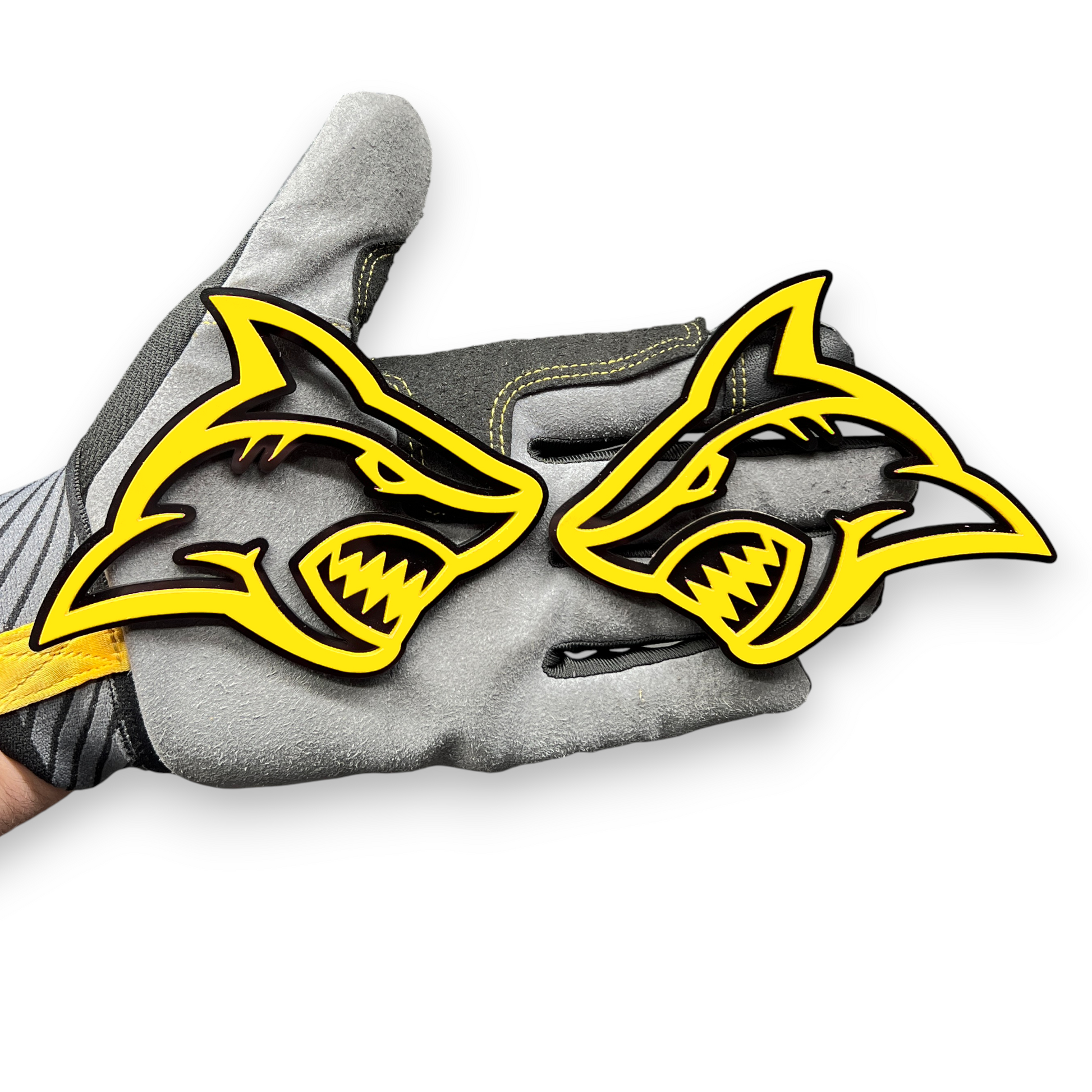 Dodge Ram Angry shark badge tailgate placement