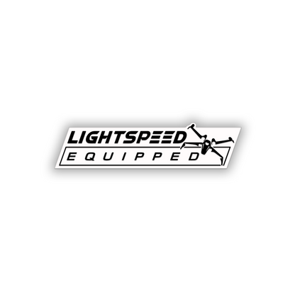 Spaceship-themed car fender badge with brushed metal finish