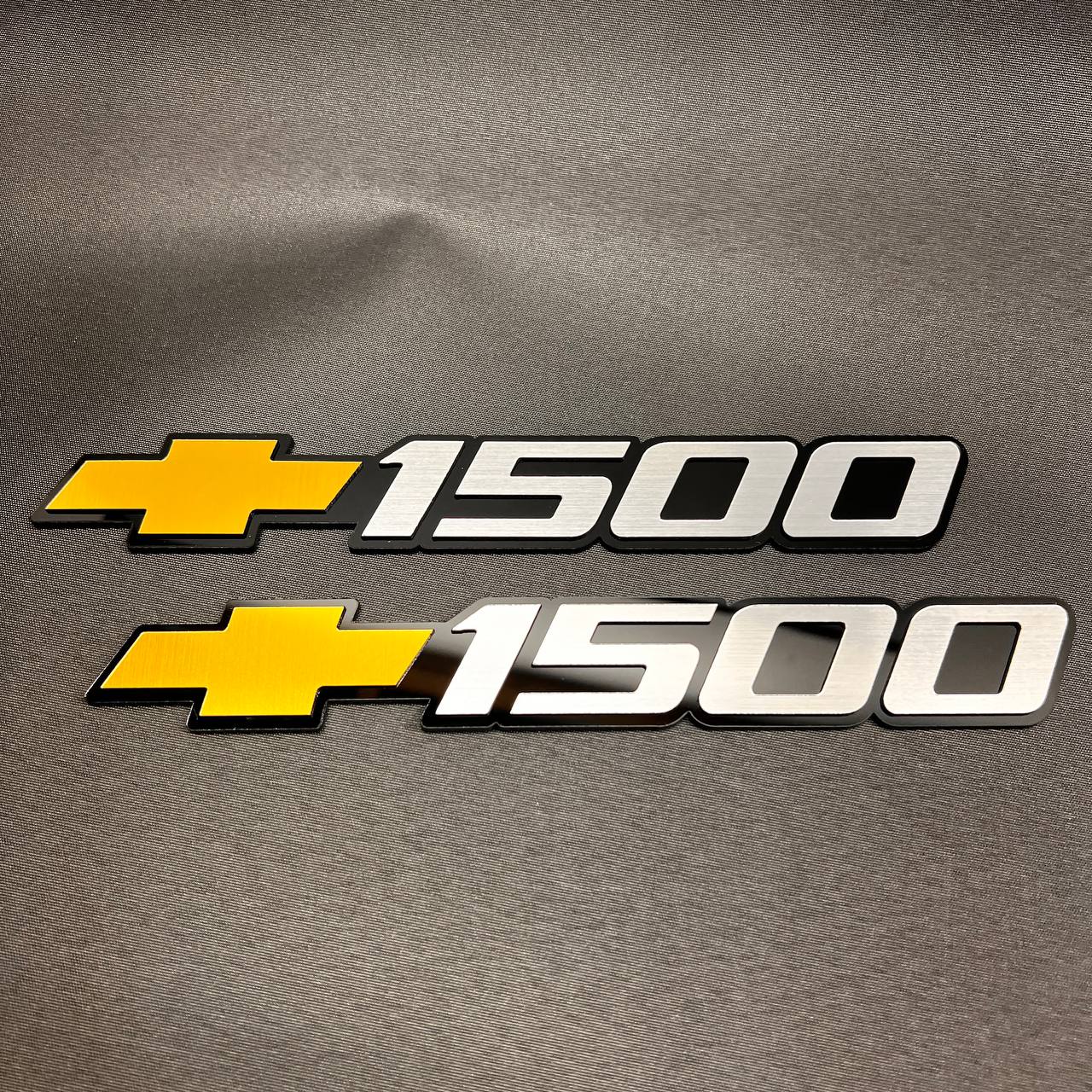 Chevy Silverado 1500 door emblem badge set for 1999-2006 truck models