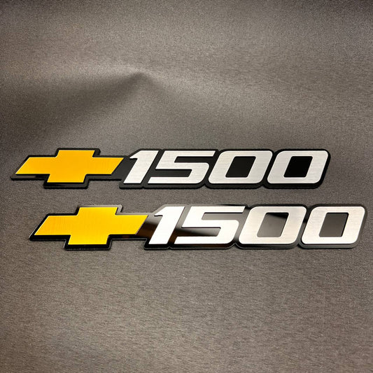 Chevy Silverado 1500 door emblem badge set for 1999-2006 truck models