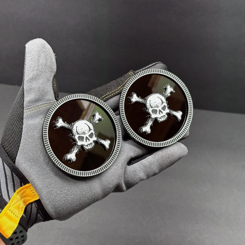 skull emblem jeep wrangler fender offroad badge