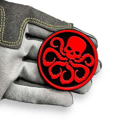 skull octopus emblem jeep chevy silverado truck tailgate decal muscle design