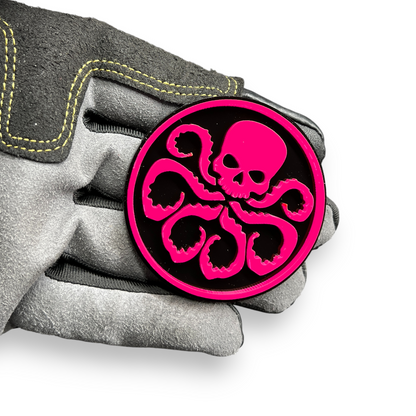 skull octopus truck emblem ford jeep  nissan titan xd aggressive styling decal