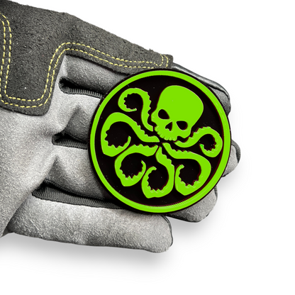 skull octopus jeep compass ford bronco badlands emblem rugged offroad badge