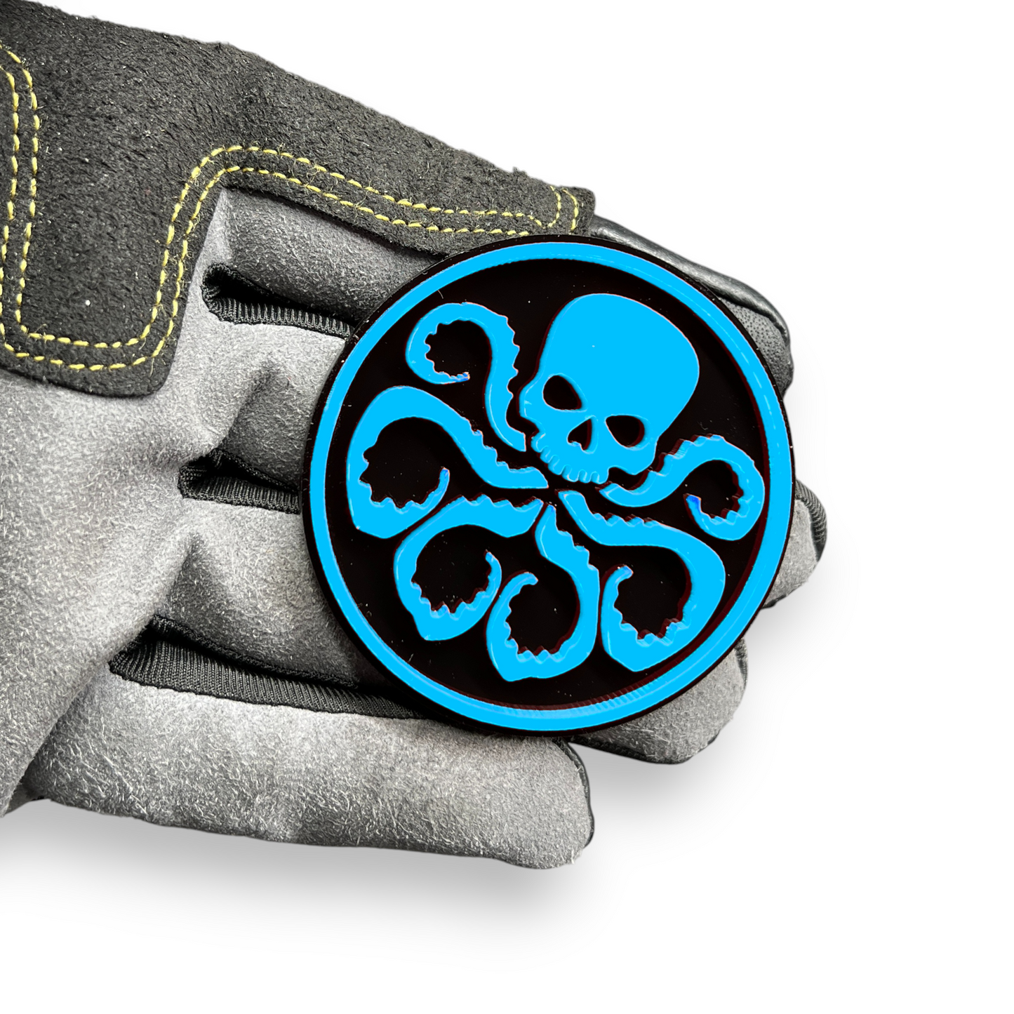 skull octopus chevy colorado zr2 fender emblem performance decal