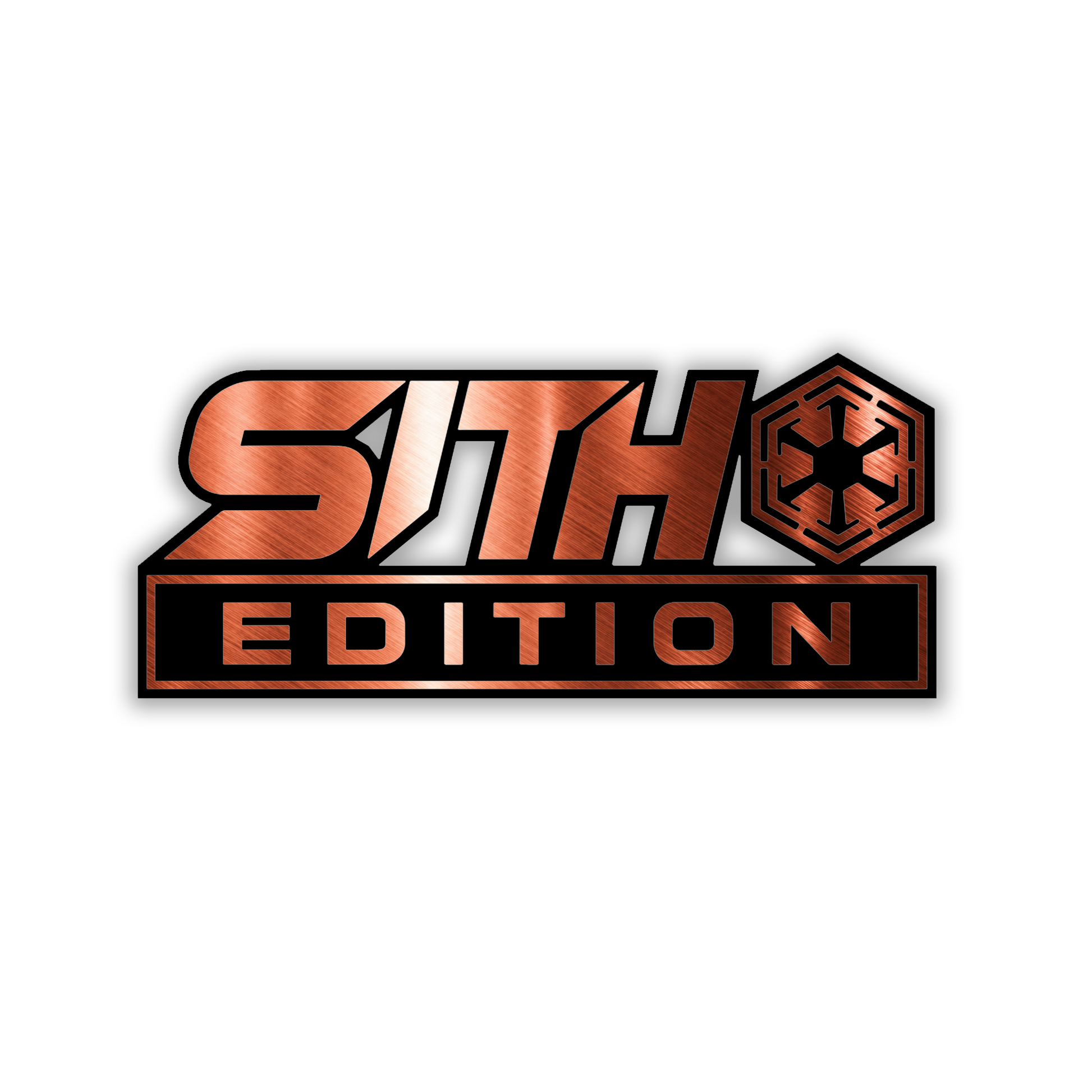 Custom Solo Star Wars vehicle badge for exterior decoration