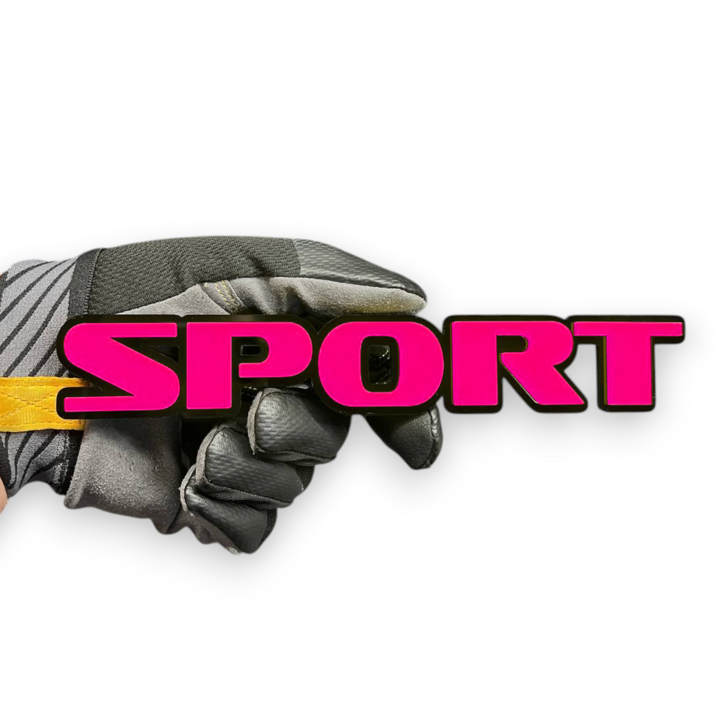 SPORT glossy acrylic truck emblem performance decal for Raptor style builds