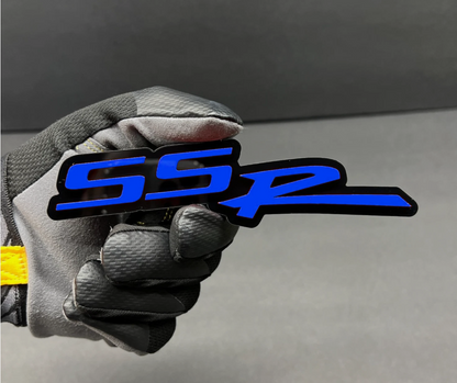 SSR performance emblem on Dodge RAM truck custom build
